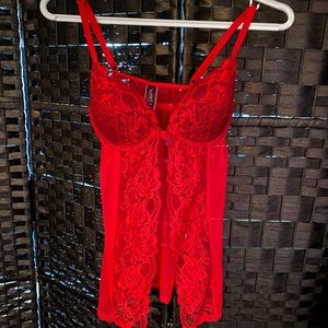 La Senza Front-Close Babydoll Lingerie
